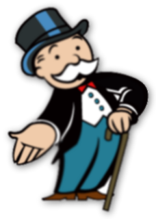 does monopoly man have a monocle